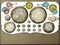 Steampunk control panel isolated selection