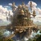 Steampunk Dreams: Industrial Fantasy Composition
