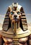 Steampunk Egypt Pharaoh, God, Lion