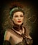 Steampunk Fashion Lady 3d CG