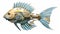 Steampunk Fish: Figurative Precision And Fantastical Machines In Detailed Hyperrealism