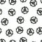 Steampunk Gear Transmission Element Seamless Pattern on White Background