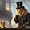 steampunk lion