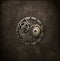 Steampunk machinery in circle