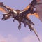 Steampunk Pterodactyl - A Mythical Creature Takes Flight