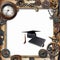 Steampunk themed Graduation Day graphic