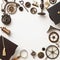 Steampunk themed Graduation Day graphic