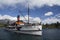 Steamship TSS Earnslaw in Queenstown, New Zealand