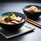 A steamy bowl of ramen with perfectly cooked noodles, slices of tender pork, and a soft-boiled egg