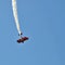Stearman Biplane Diving During Stunt Routine