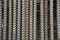 Steel bars.Reinforcing bar.rusty steel bars construction materials, in a construction site