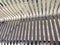 Steel bench slats