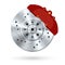 Steel brake disc