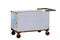 Steel cart, pick up your goods old, Trolley Square shaped Steel trolley, Trailer trash and clear, put its old pickup, pick up