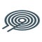 Steel coil icon, isometric style