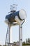 Steel cylinder tap water tank