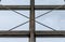 Steel industrial window frame