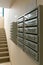 Steel Mailboxes in an apartment residential building