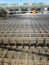 Steel mats for construction site