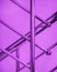 Steel metal handrail of staircase on the pink background home architecture civil engineering industry materials