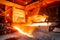 Steel mills Molten iron smelting furnace