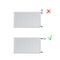 Steel panel radiators vector illustration. Correct and incorrect location of the thermal head.