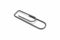 Steel paper clip