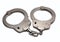 Steel police handcuffs