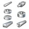 Steel products metal parts