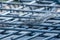 Steel rebars for reinforced concrete with wire