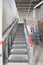 Steel Staircase Construction in Commercial Space