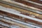 Steel stock yard, Steel texture. Steel background. Metal texture. Metal background