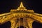 Steel Structure of Eiffel Tower in Paris