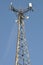 Steel telecommunication tower