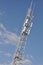Steel telecommunication tower