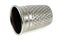 Steel thimble on a white background