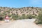 Steep ascend warning in the Mountain Zebra National Park