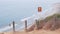 Steep cliff, rock or bluff, California coast erosion. Torrey Pines park overlook