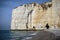 Steep Cliffs in Normandy France