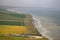 Steep coast of the English Channel