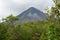 Steep Slopes of Mount Arenal Volcano in Costa Rica