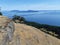 Steep slopes of Mount Warburton Pike on Saturna Island