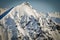 Steep Snow Covered Mountain Top, Alaska