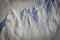 Steep Snow Covered Ridgeline, Alaska