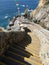 Steep Staircase at La Quebrada in Acapulco