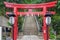 Steep Stairs Leading to Atago Jinja Shrine in Tokyo
