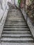 Steep stairway going up to the Trsat Castle.