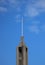 Steeple/Blue Sky Clouds