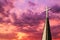 Steeple Cross at Sunset
