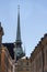 Steeple of the German Church from VÃ¤sterlÃ¥nggatan Stockholm